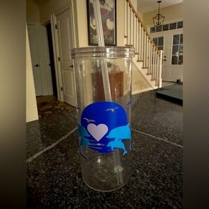 Dolphin Sunset Tumbler